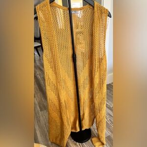 Moral Fiber Golden Knit Sweater